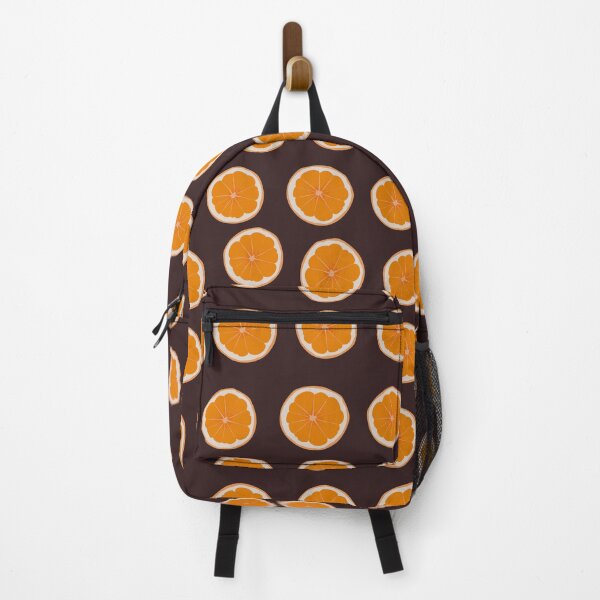 Item preview, Orange fruit pattern design on dark background designed and sold by GulArt.