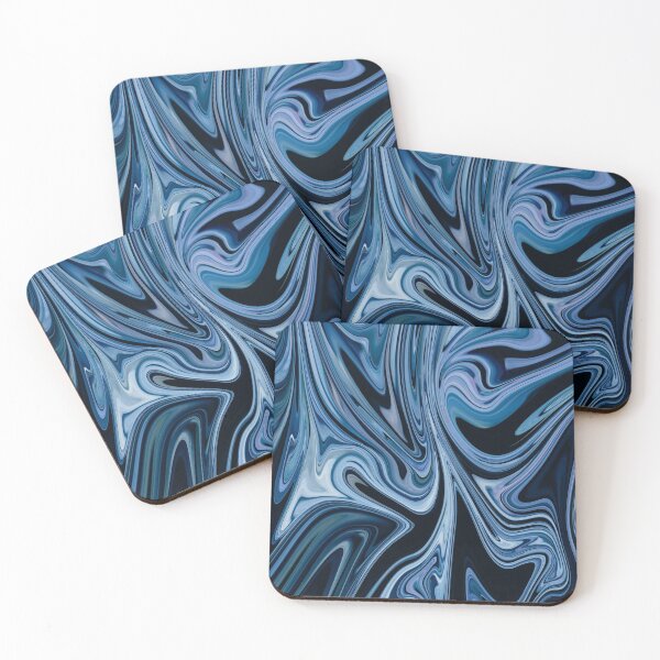 Item preview, Warm Blue Liquid designed and sold by helliazidi.