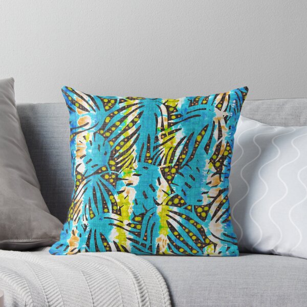 Item preview, tie dyed jungle leaves designed and sold by illaberekdesign.