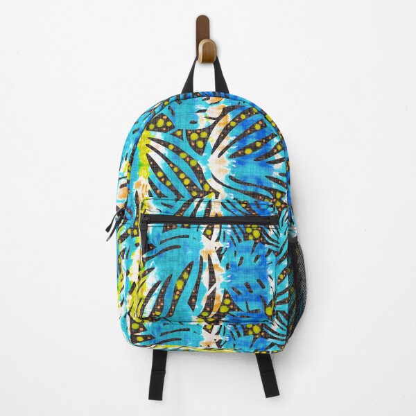 Item preview, tie dyed jungle leaves designed and sold by illaberekdesign.