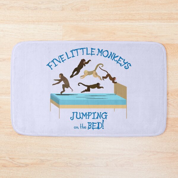 Item preview, NDVH Five Little Monkeys Jumping on the Bed! designed and sold by Nik’s T-Shirts.