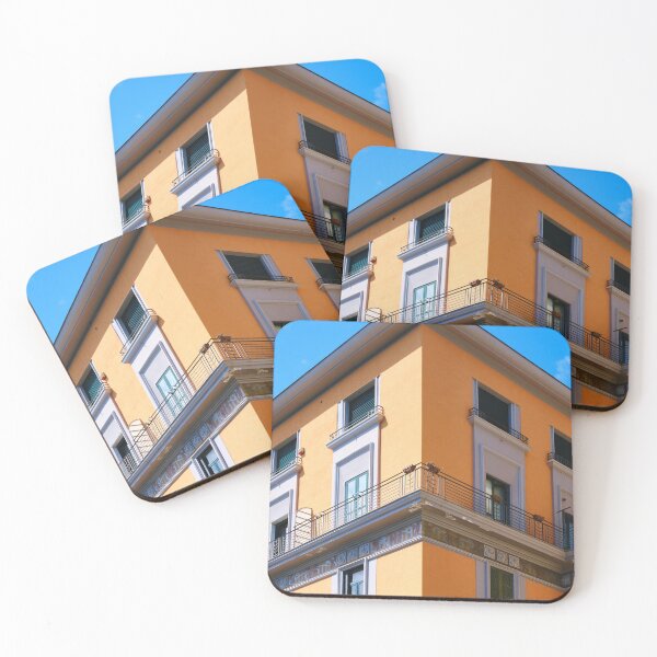 Item preview, House symmetry on Salerno's coastal and warm architecture designed and sold by Simon Charbonneau.