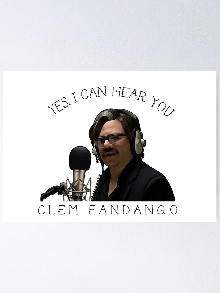 "Steven Toast Clem Fandango" Poster by coshillustrates Redbubble