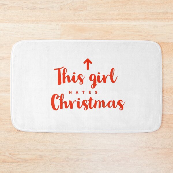 Artikelvorschau, THIS GIRL HATES CHRISTMAS - XMAS - FUNNY XMAS entworfen und verkauft von Tropical Blood.