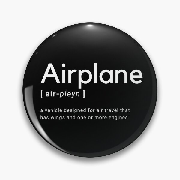 Item preview, Airplane Dictionary Definition designed and sold by parakeet.