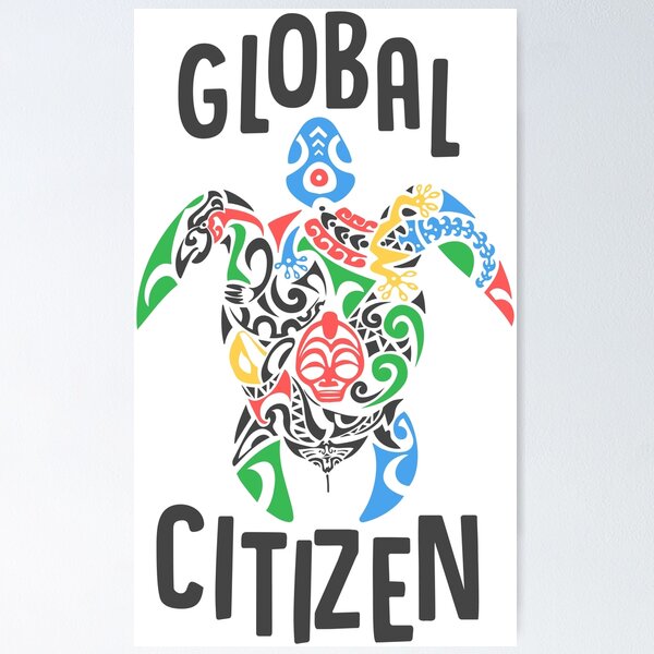 Item preview, Global Citizen turtle designed and sold by darcy boutique.