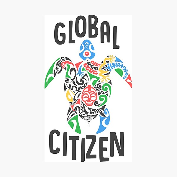 Item preview, Global Citizen turtle designed and sold by darcy boutique.