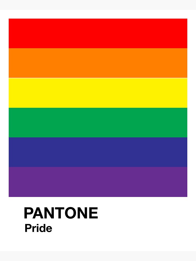 gay pride pms colors
