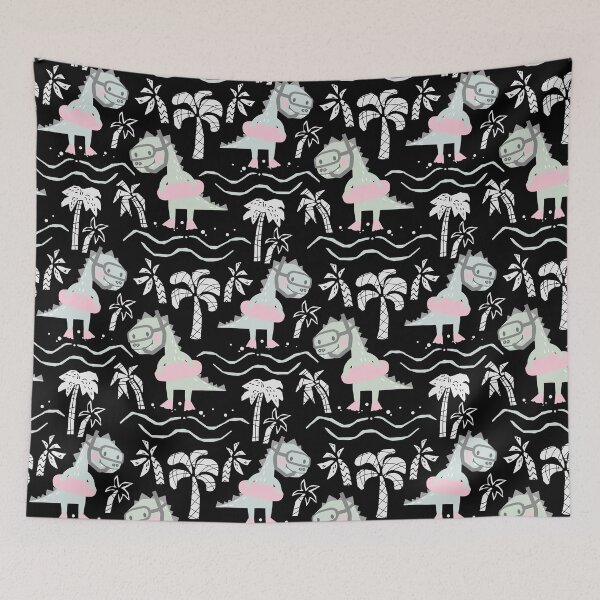 Item preview, Dinosaurs Going Swimming designed and sold by anabellstar design co.