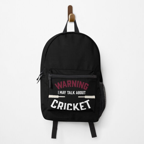 Item preview, Cricket fan design saying Warning I may talk about Cricket designed and sold by Neadski.