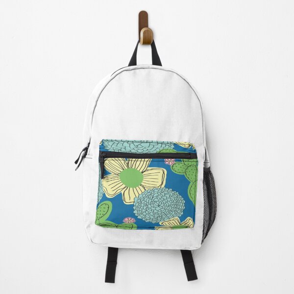 Item preview, Yellow & Blue Flowers with Cute Cactus designed and sold by nhanson6.