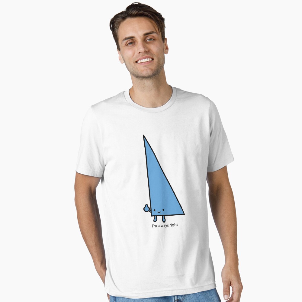 Vista previa del artículo con la obra «Camiseta esencial», diseñado y vendido por upsidedowngrin.