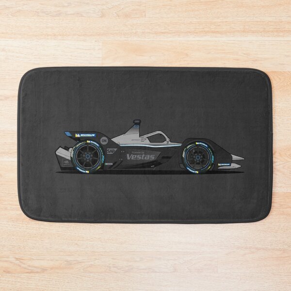 Item preview, German Grey Formula E car designed and sold by cedramichelle.