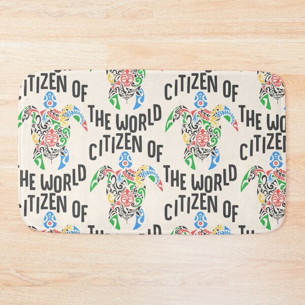 Item preview, Citizen of the world turtle designed and sold by darcy boutique.