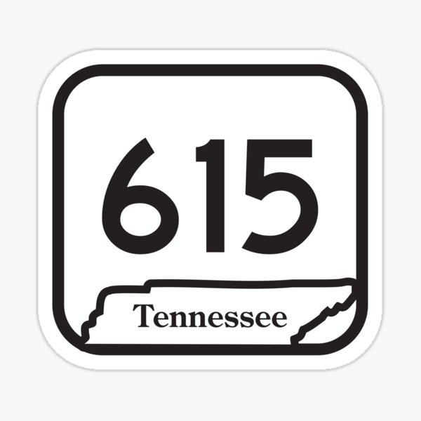 Titans 615 Strong Decal - Official Tennessee Titans Store