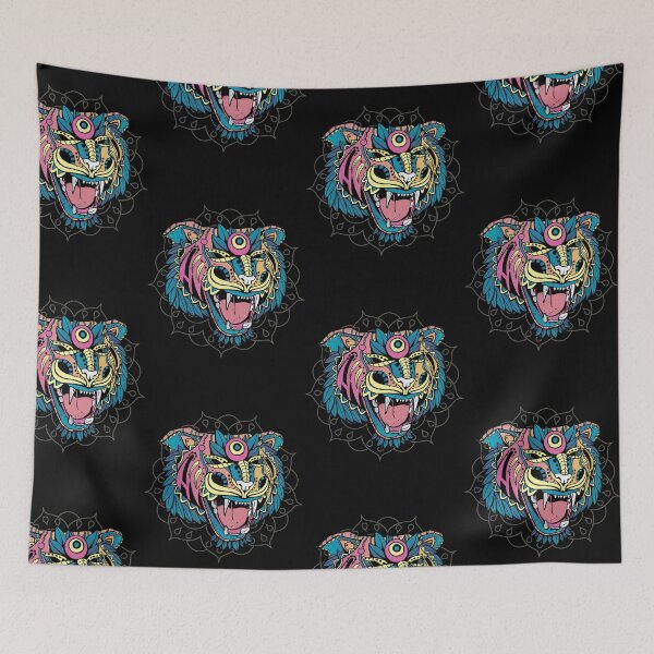 Item preview, huichol tiger  designed and sold by pirminio.