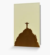 corcovado Greeting Card