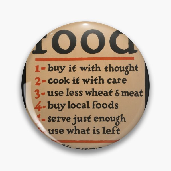 Food: Don't waste it Pin