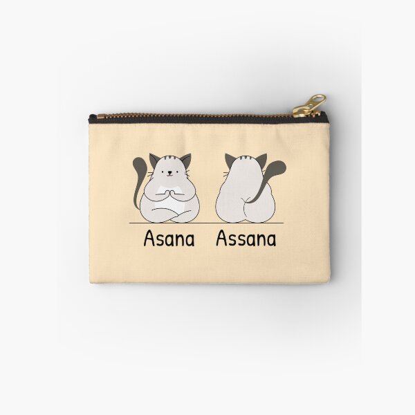 Item preview, Asana & Assana - Fun Yoga Cat designed and sold by Slicki.