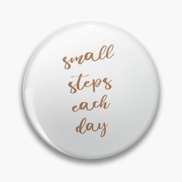 Item preview, Small Steps Each Day - office decor, notebook, phone cases designed and sold by mangata luna.