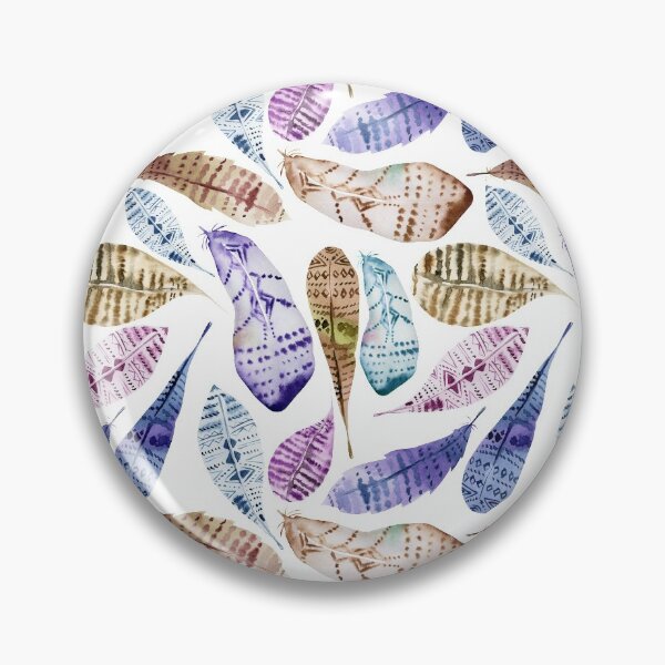 Item preview, Watercolor Feather Art designed and sold by anabellstar design co.