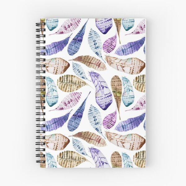 Item preview, Watercolor Feather Art designed and sold by anabellstar design co.