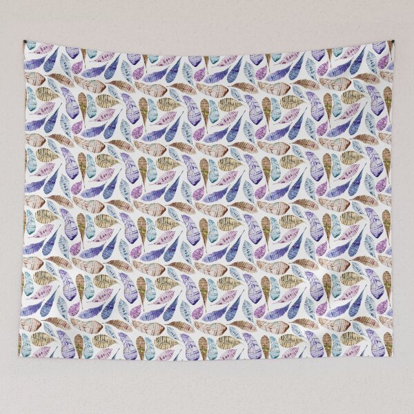 Item preview, Watercolor Feather Art designed and sold by anabellstar design co.