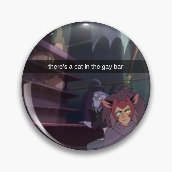 Item preview, cat in the gay bar designed and sold by miseryfactories.