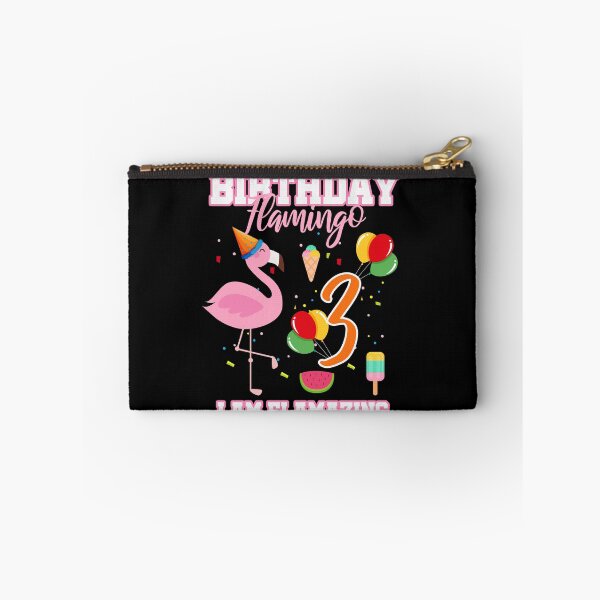 Item preview, Kids Flamingo Birthday Party Flamazing 3 years designed and sold by NeXore.