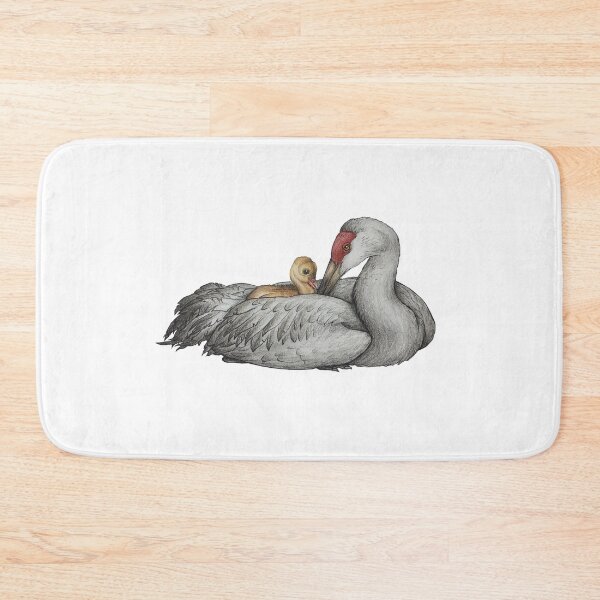 Item preview, Sandhill Crane and Baby by Tigereye Art Studio designed and sold by TigereyeAS.