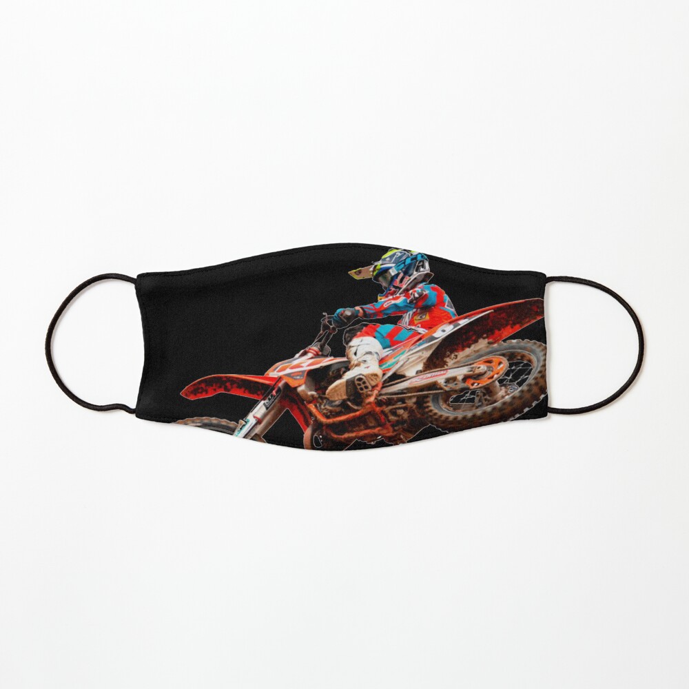 Dirt Bike Jumping Ktm Mask