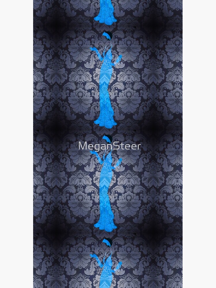 The Blue Ghost Downstairs by MeganSteer
