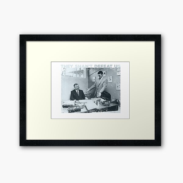 Coventry City - They shan't defeat us! Framed Art Print