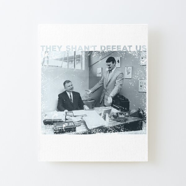 Coventry City - They shan't defeat us! Canvas Mounted Print