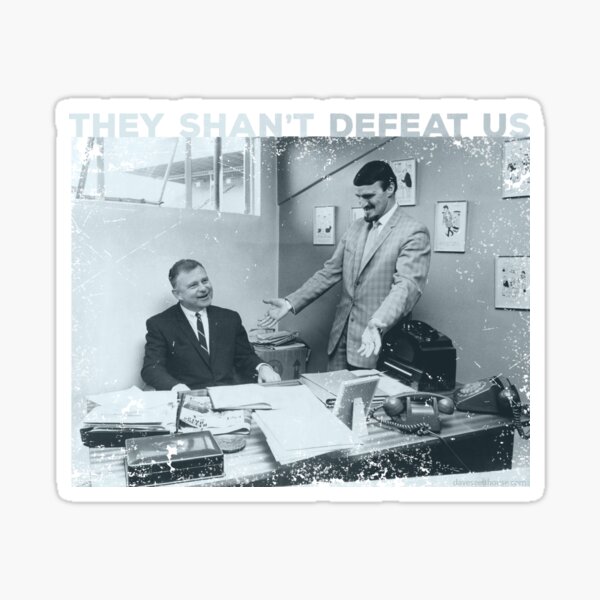Coventry City - They shan't defeat us! Sticker