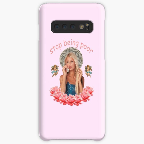Paris Hilton 'Stop Being Poor' Samsung Galaxy Snap Case