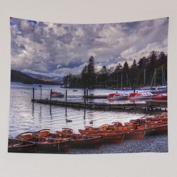 Item preview, Boats at Bowness designed and sold by tomg.