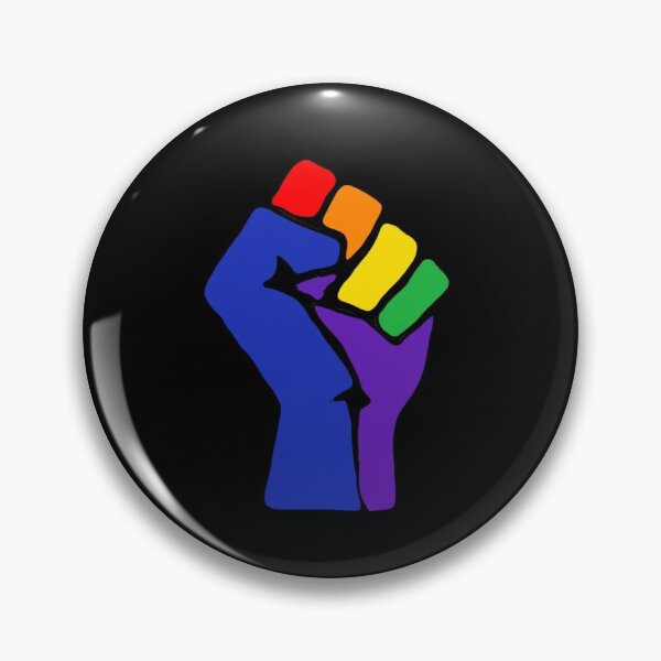 Item preview, Rainbow Pride BLM Fist designed and sold by artb-ynicole.