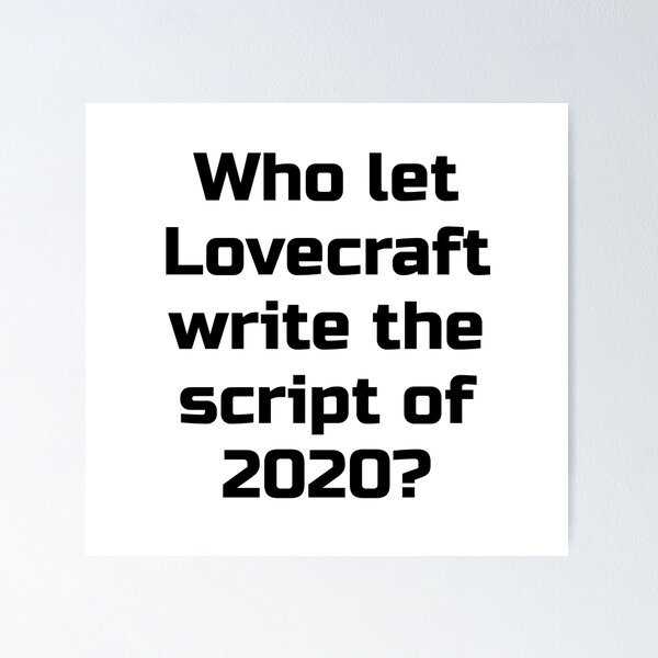 Item preview, 2020 by Lovecraft designed and sold by ThingsShop.