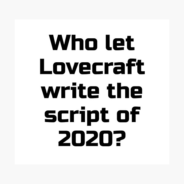 Item preview, 2020 by Lovecraft designed and sold by ThingsShop.