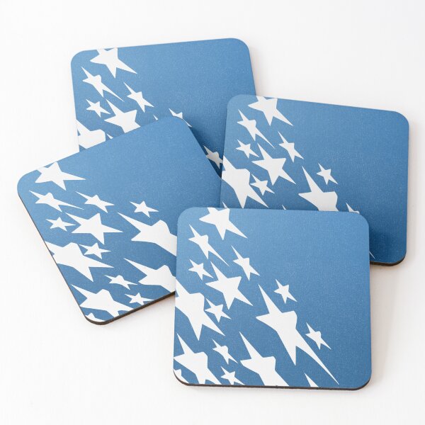 Item preview, USA 1994 Retro Away Blue Denim Stars designed and sold by Sporting Colour.