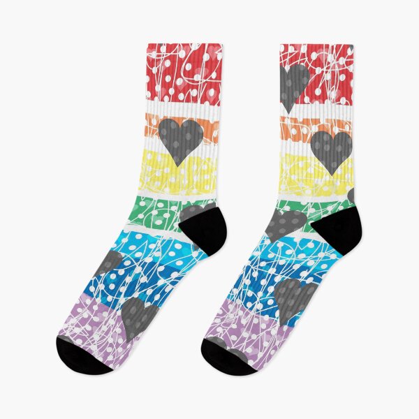 Item preview, Rainbow Heart designed and sold by tangerinedusk.