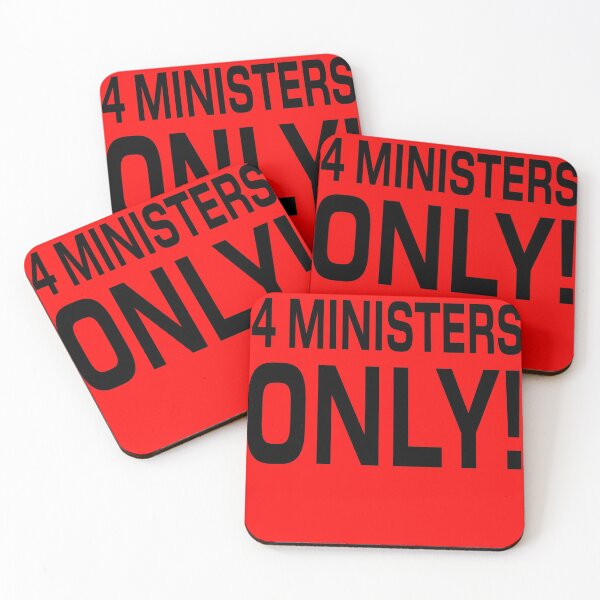 Item preview,  4 MINISTERS ONLY! designed and sold by DoubleDSD.