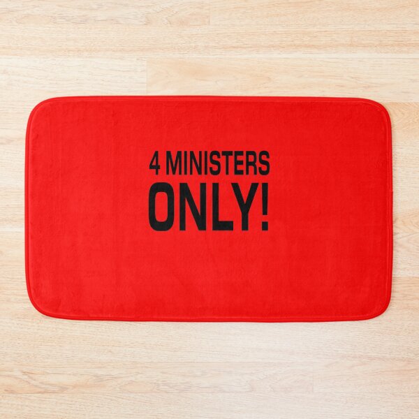 Item preview,  4 MINISTERS ONLY! designed and sold by DoubleDSD.