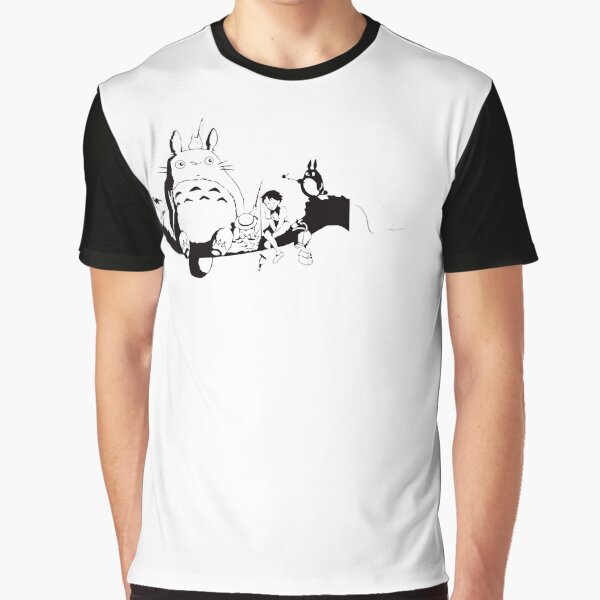 Ghibli Studio - The retro Totoro Tree Graphic T-Shirt