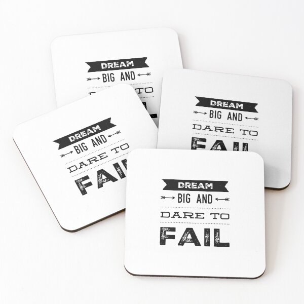 Item preview, Dream big and dare to fail designed and sold by Monboudoir.