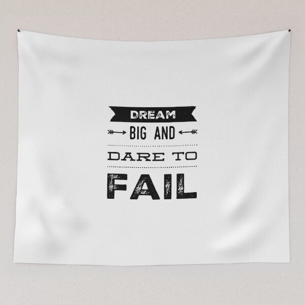 Item preview, Dream big and dare to fail designed and sold by Monboudoir.