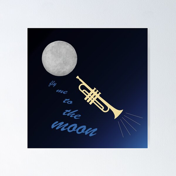 Artikel-Vorschau von Fly me to the moon, designt und verkauft von vanderValk-art.
