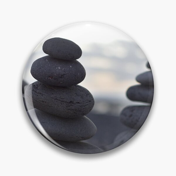 Item preview, Stone Stacks on the beach on the beautiful island of Tenerife, Spain. designed and sold by Duncan Day.