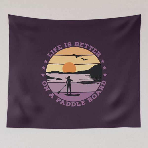 Item preview, SUP - Life is better on a paddle board (Women) designed and sold by posay.